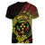 Reggae Kosrae Liberation Day Women V-Neck T-Shirt September 8 Polynesian Tattoo - Polynesian Pride