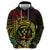 Reggae Kosrae Liberation Day Zip Hoodie September 8 Polynesian Tattoo - Polynesian Pride