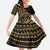 Gold Kosrae Liberation Day Family Matching Puletasi and Hawaiian Shirt September 8 Polynesian Tattoo - Polynesian Pride