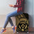 Gold Kosrae Liberation Day Luggage Cover September 8 Polynesian Tattoo - Polynesian Pride