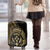 Gold Kosrae Liberation Day Luggage Cover September 8 Polynesian Tattoo - Polynesian Pride