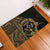 Gold Kosrae Liberation Day Rubber Doormat September 8 Polynesian Tattoo - Polynesian Pride