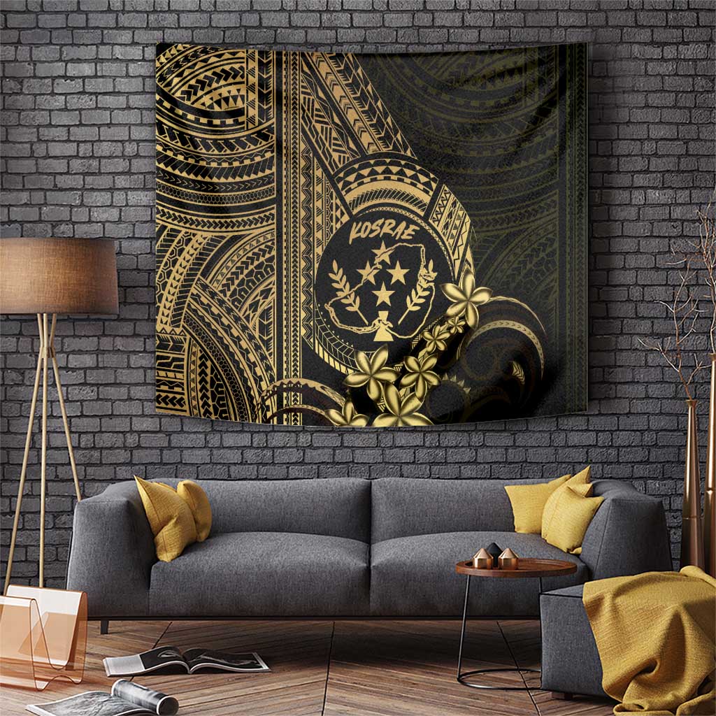 Gold Kosrae Liberation Day Tapestry September 8 Polynesian Tattoo - Polynesian Pride