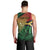 Personalised Long Live Vanuatu Independence Day Men Tank Top 45th Anniversary Woven Pattern - Polynesian Pride