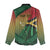 Personalised Long Live Vanuatu Independence Day Women Casual Shirt 45th Anniversary Woven Pattern - Polynesian Pride