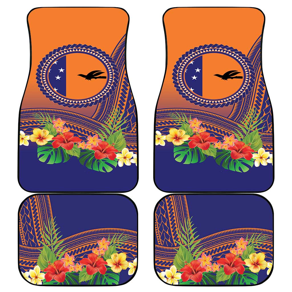 PNG New Ireland Province Car Mats Niu Ailan Necklace Polynesian Tattoo - Polynesian Pride