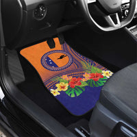 PNG New Ireland Province Car Mats Niu Ailan Necklace Polynesian Tattoo - Polynesian Pride