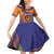 PNG New Ireland Province Family Matching Off Shoulder Short Dress and Hawaiian Shirt Niu Ailan Necklace Polynesian Tattoo - Polynesian Pride