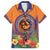 PNG New Ireland Province Family Matching Tank Maxi Dress and Hawaiian Shirt Niu Ailan Necklace Polynesian Tattoo - Polynesian Pride
