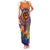 PNG New Ireland Province Family Matching Tank Maxi Dress and Hawaiian Shirt Niu Ailan Necklace Polynesian Tattoo - Polynesian Pride