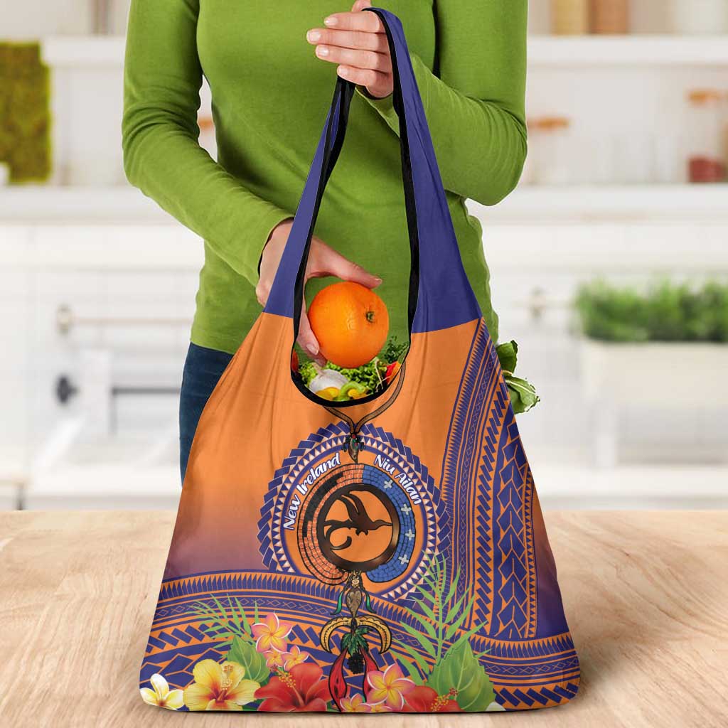 PNG New Ireland Province Grocery Bag Niu Ailan Necklace Polynesian Tattoo - Polynesian Pride