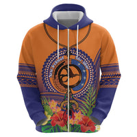 PNG New Ireland Province Hoodie Niu Ailan Necklace Polynesian Tattoo - Polynesian Pride