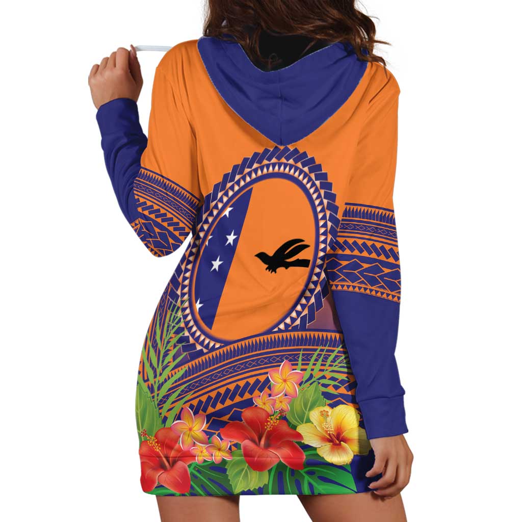 PNG New Ireland Province Hoodie Dress Niu Ailan Necklace Polynesian Tattoo - Polynesian Pride