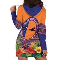 PNG New Ireland Province Hoodie Dress Niu Ailan Necklace Polynesian Tattoo - Polynesian Pride