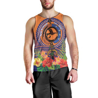 PNG New Ireland Province Men Tank Top Niu Ailan Necklace Polynesian Tattoo LT14 - Polynesian Pride