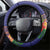 PNG New Ireland Province Steering Wheel Cover Niu Ailan Necklace Polynesian Tattoo - Polynesian Pride