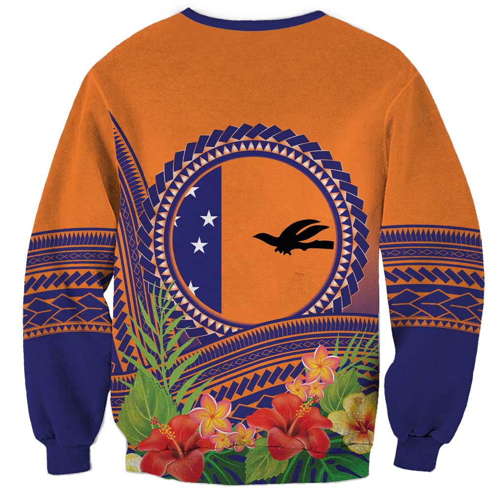 PNG New Ireland Province Sweatshirt Niu Ailan Necklace Polynesian Tattoo - Polynesian Pride