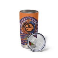 PNG New Ireland Province Tumbler Cup Niu Ailan Necklace Polynesian Tattoo LT14 - Polynesian Pride
