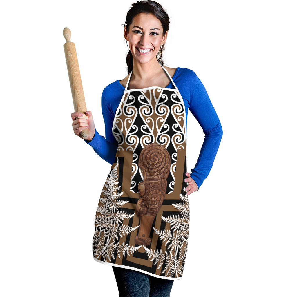 Wahaika New Zealand Apron Maori Weapon Kowhaiwhai Fern Poutama Motifs