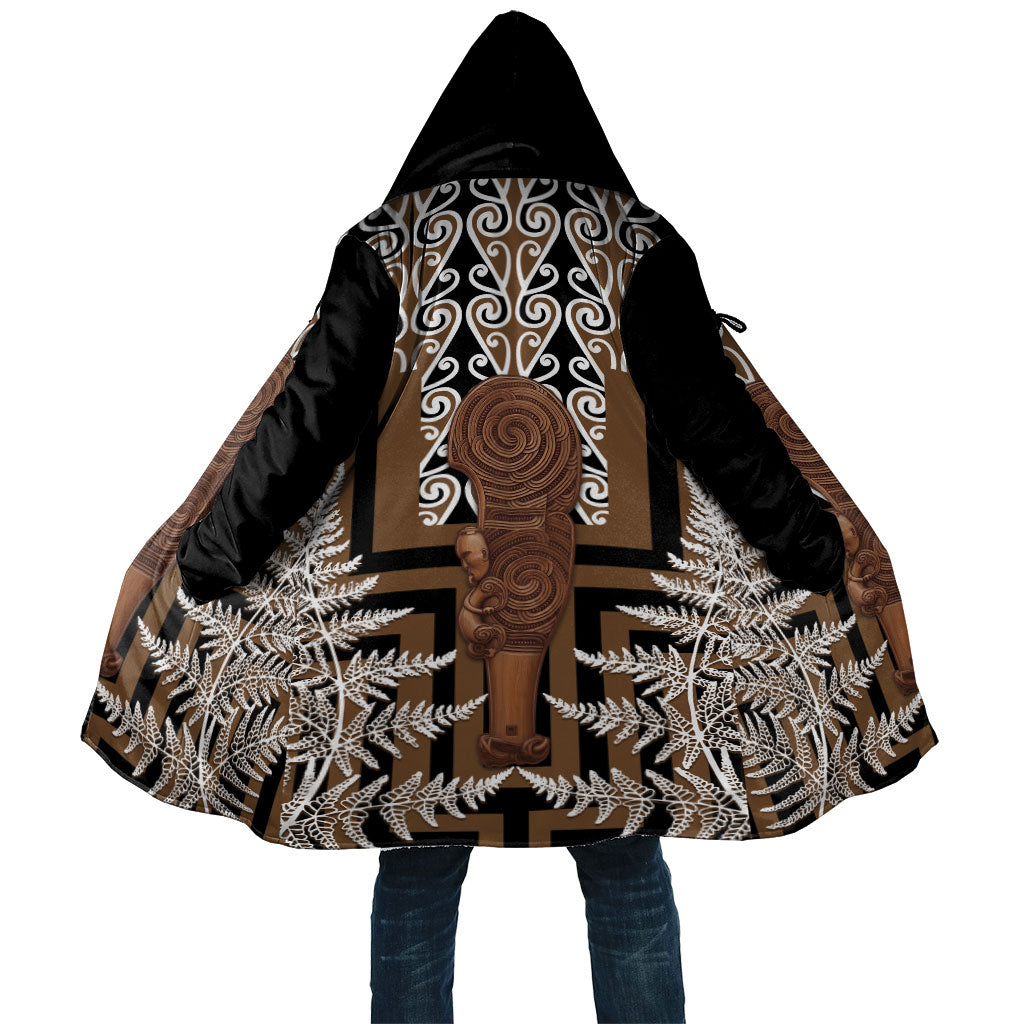 Wahaika New Zealand Cloak Maori Weapon Kowhaiwhai Fern Poutama Motifs