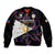 Philippines Football Bomber Jacket 2023 World Cup Go Filipinas Feather Black Version LT14 Unisex Black - Polynesian Pride