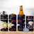 Custom Philippines Football 4 in 1 Can Cooler Tumbler World Cup Go Filipinas Feather Black Version