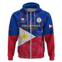 Philippines Football Hoodie 2023 World Cup Go Filipinas Feather Flag Version LT14 - Polynesian Pride