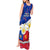 Philippines Football Tank Maxi Dress 2023 World Cup Go Filipinas Feather Flag Version LT14 - Polynesian Pride