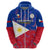 Custom Philippines Football Hoodie 2023 World Cup Go Filipinas Feather Flag Version LT14 - Polynesian Pride