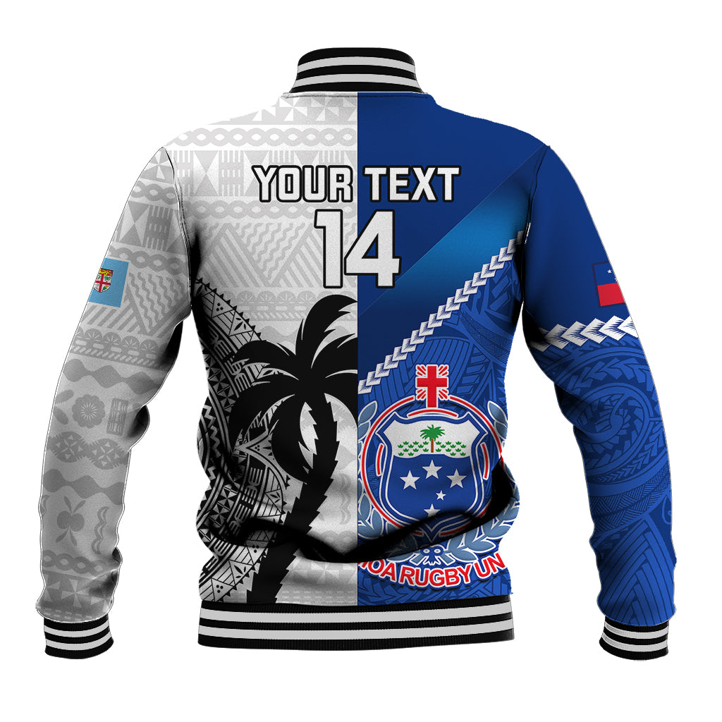 custom-fiji-and-samoa-rugby-baseball-jacket-2023-world-cup-samoan-mix-tapa-pattern