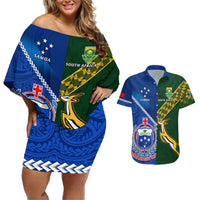 custom-samoa-and-south-africa-rugby-couples-matching-off-shoulder-short-dress-and-hawaiian-shirt-2023-world-cup-manu-samoa-with-springboks