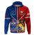 Samoa And Tonga Rugby Hoodie 2023 World Cup Manu Samoa With Ikale Tahi LT14 - Polynesian Pride