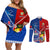 custom-samoa-and-tonga-rugby-couples-matching-off-shoulder-short-dress-and-long-sleeve-button-shirts-2023-world-cup-manu-samoa-with-ikale-tahi