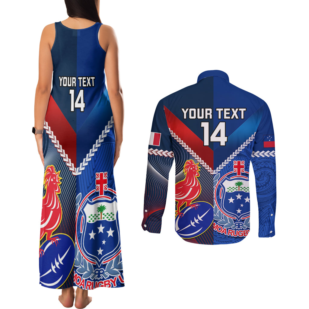 custom-samoa-and-france-rugby-couples-matching-tank-maxi-dress-and-long-sleeve-button-shirts-2023-world-cup-manu-samoa-with-les-bleus