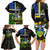 South Sea Islanders Family Matching Long Sleeve Bodycon Dress and Hawaiian Shirt Kanakas With Solomon Islands Coat Of Arms LT14 - Polynesian Pride