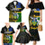 South Sea Islanders Family Matching Mermaid Dress and Hawaiian Shirt Kanakas With Solomon Islands Coat Of Arms LT14 Black - Polynesian Pride