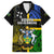 South Sea Islanders Family Matching Off Shoulder Maxi Dress and Hawaiian Shirt Kanakas With Solomon Islands Coat Of Arms LT14 - Polynesian Pride