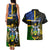 personalised-south-sea-islanders-couples-matching-tank-maxi-dress-and-hawaiian-shirt-kanakas-with-solomon-islands-coat-of-arms