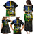 Personalised South Sea Islanders Family Matching Puletasi Dress and Hawaiian Shirt Kanakas With Solomon Islands Coat Of Arms LT14 - Polynesian Pride