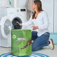 Taveuni Fiji 2026 Rugby Laundry Basket Tagimoucia Fijian Tapa Pattern LT14 - Polynesian Pride