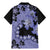 Purple Hawaii Family Matching Mermaid Dress and Hawaiian Shirt Tapa Cloth Mix Tropical Flowers Pastel Vibes LT14 - Polynesian Pride