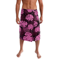 Pink Hawaii Kukui Nut Lei Lavalava Hawaiian Pattern Monstera Tropical Vibes - Polynesian Pride
