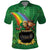 Hawaii Saint Patrick's Day Polo Shirt Funny Leprechaun With Pot Of Gold - Polynesian Tattoo