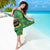 Hawaii Saint Patrick's Day Sarong Funny Leprechaun With Pot Of Gold - Polynesian Tattoo