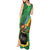 Hawaii Saint Patrick's Day Tank Maxi Dress Funny Leprechaun With Pot Of Gold - Polynesian Tattoo