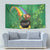 Hawaii Saint Patrick's Day Tapestry Funny Leprechaun With Pot Of Gold - Polynesian Tattoo