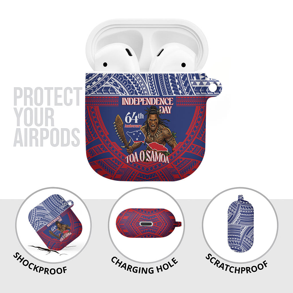 Samoa Independence Day AirPods Case 64th Anniversary Toa O Samoa