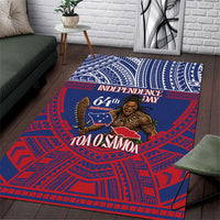 Samoa Independence Day Area Rug 64th Anniversary Toa O Samoa