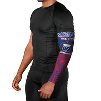 Personalised Samoa Independence Day Arm Sleeves 64th Anniversary Toa O Samoa