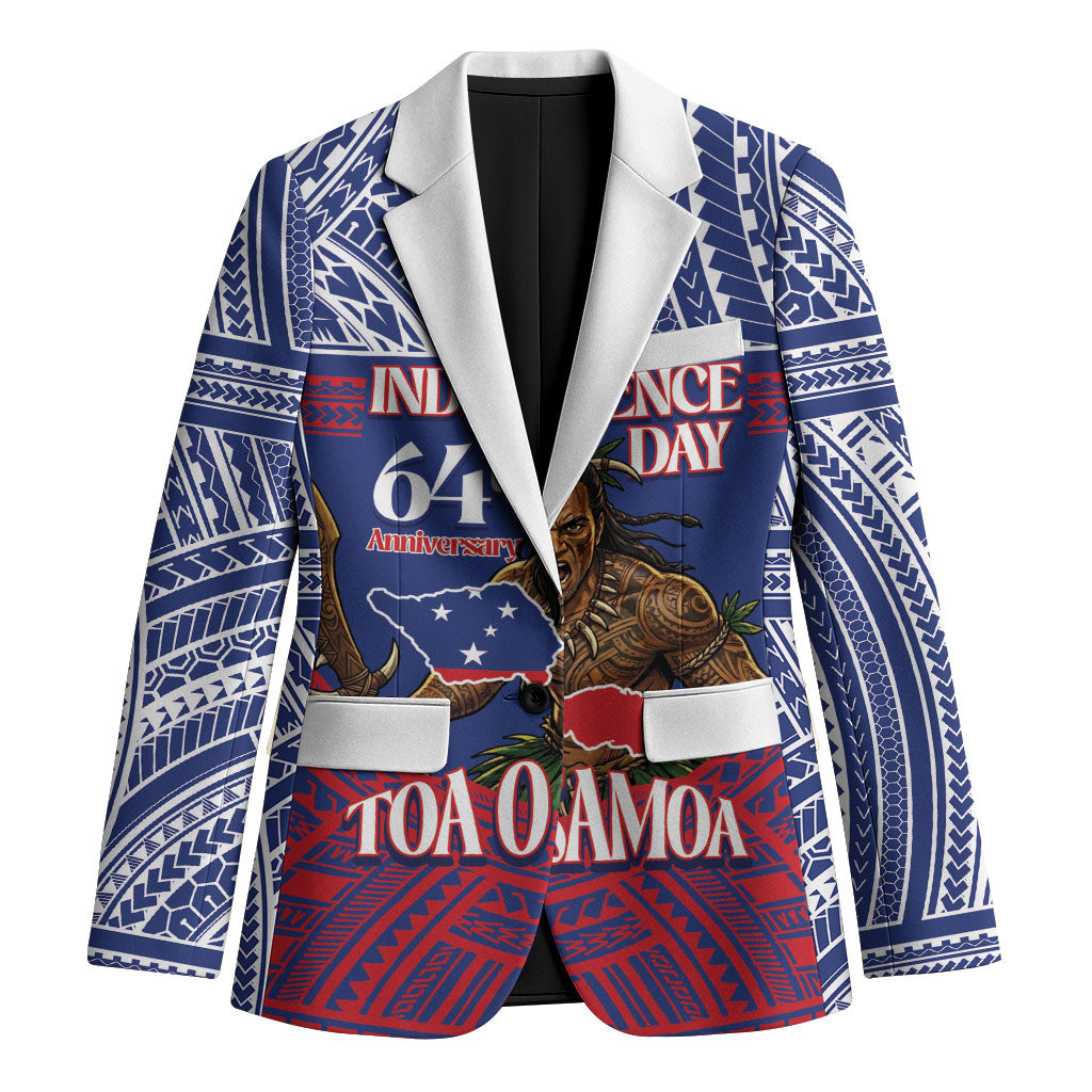 Personalised Samoa Independence Day Blazer 64th Anniversary Toa O Samoa